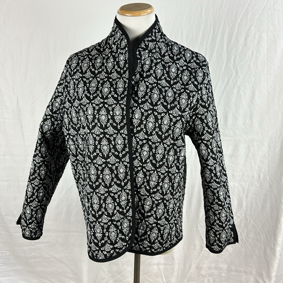 Reversible Quilted Long Sleeve Jacket - Picture 2 of 5